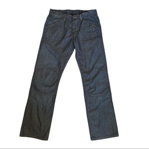 NWT Jack & Jones Loose Comfort Fit Straight Leg Regular Light Denim Black Jean